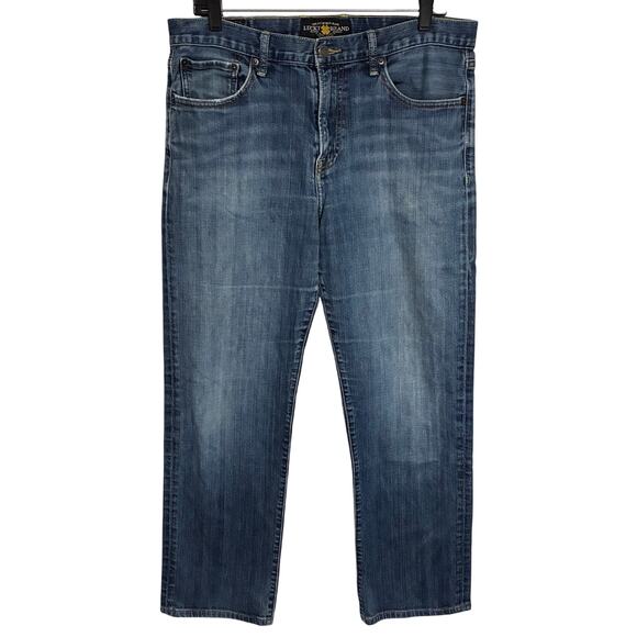 Lucky Brand Classic Straight Jeans Mens Size 34 x 36 - Picture 1 of 11